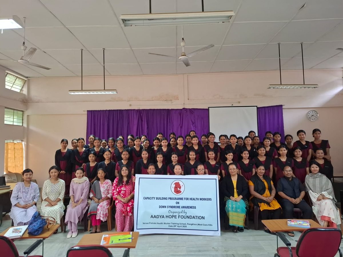 Health workers trained in Down Syndrome awareness, Rongkhon